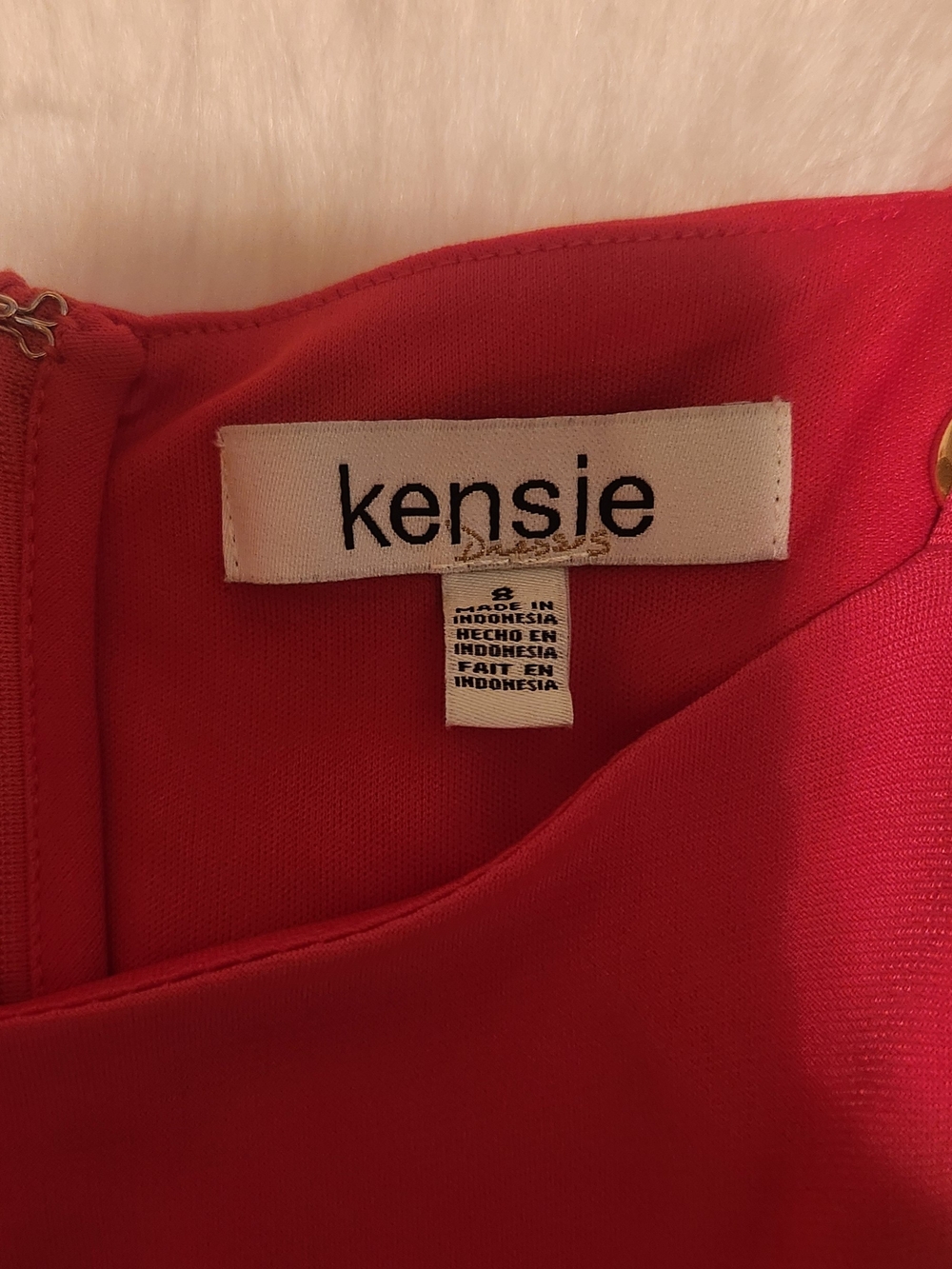 Kensie Coral Cocktail Dress
